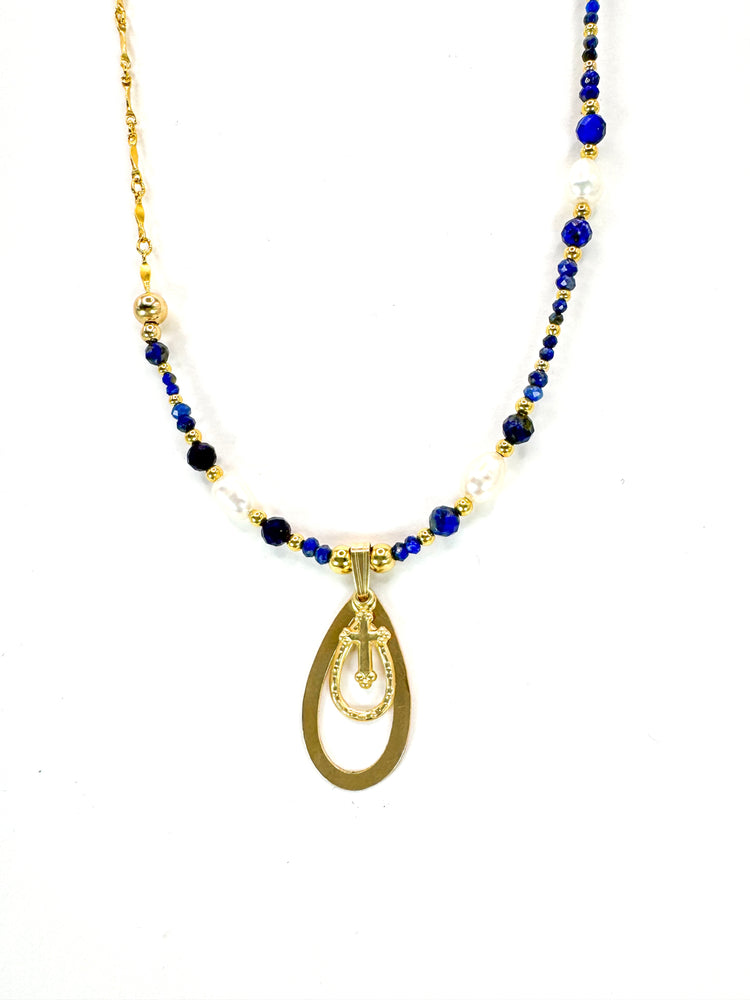 Collier FERVORE n°4 | Lapis lazuli - MTFORJEL
