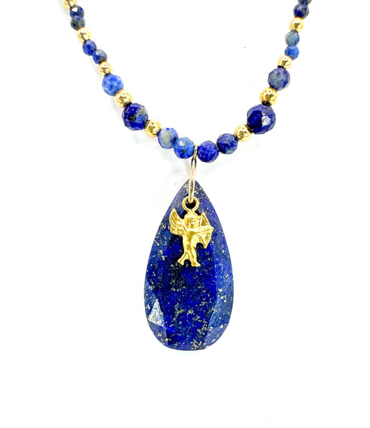 Collier ANGHJULU | Lapis Lazuli - MTFORJEL