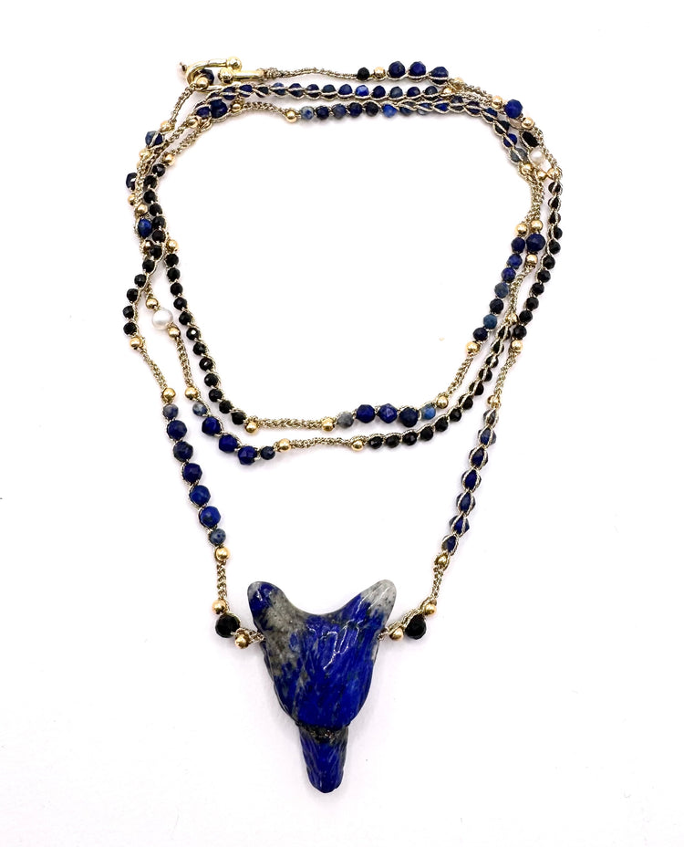 Collier Salva Lupa | Lapis lazuli - MTFORJEL