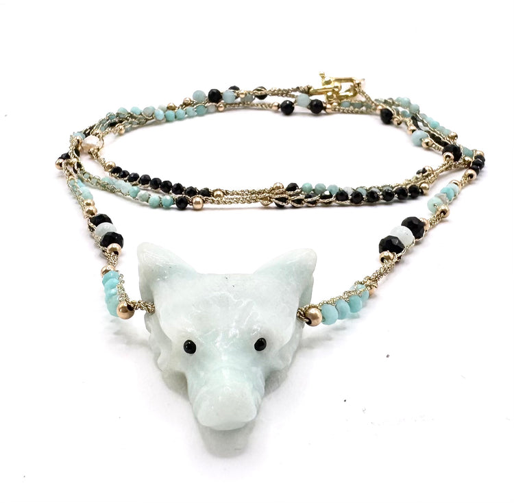 Collier Salva Lupa | Amazonite - MTFORJEL