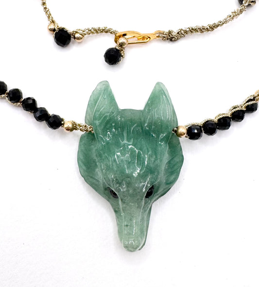 Collier Salva Lupa | Aventurine - MTFORJEL