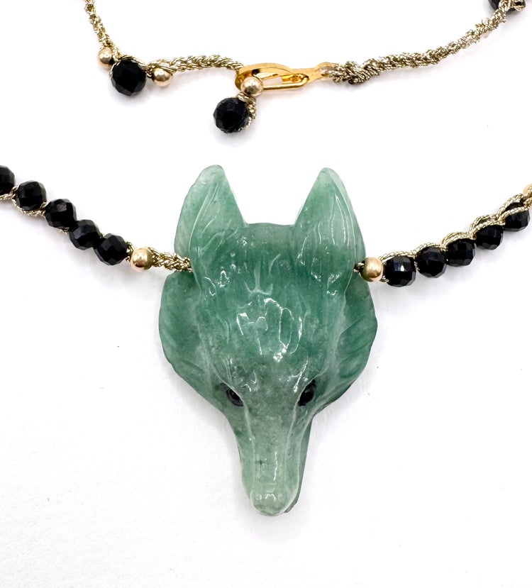 Collier Salva Lupa | Aventurine - MTFORJEL