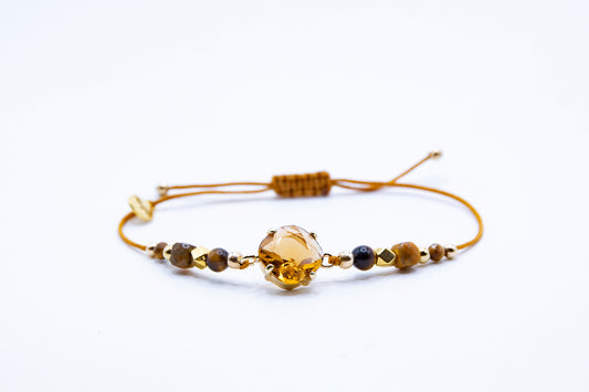 Bracelet ACQUA PAVI n°1 Marron - MTFORJEL