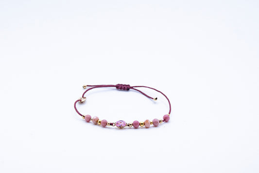 Bracelet ACQUA MINI n°1 Rose pâle - MTFORJEL