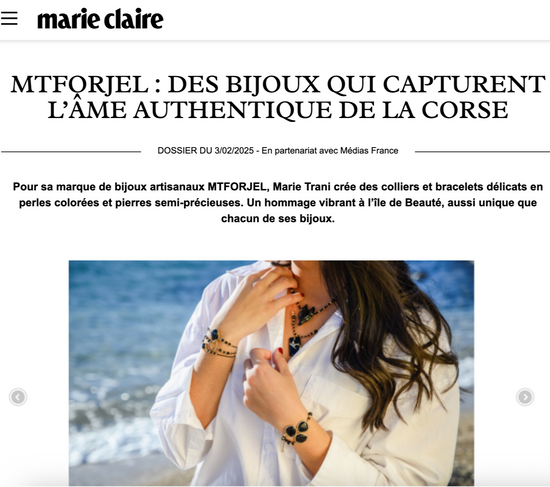 Dans MARIE CLAIRE