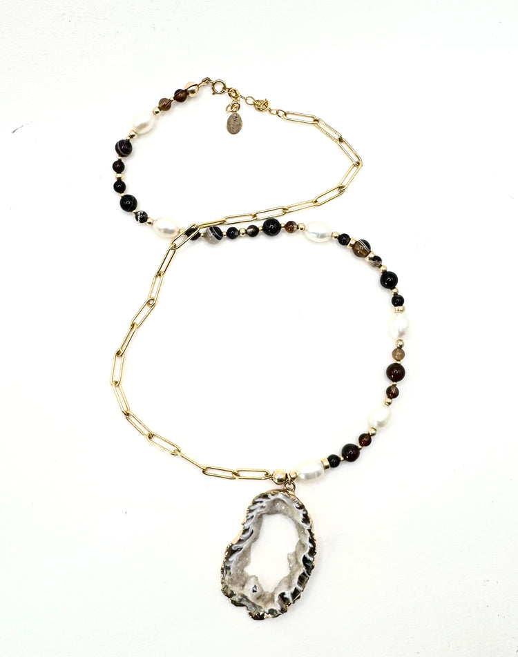 collier agate