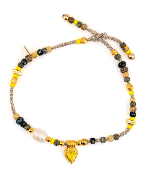Bracelet ALIGA | Jaune