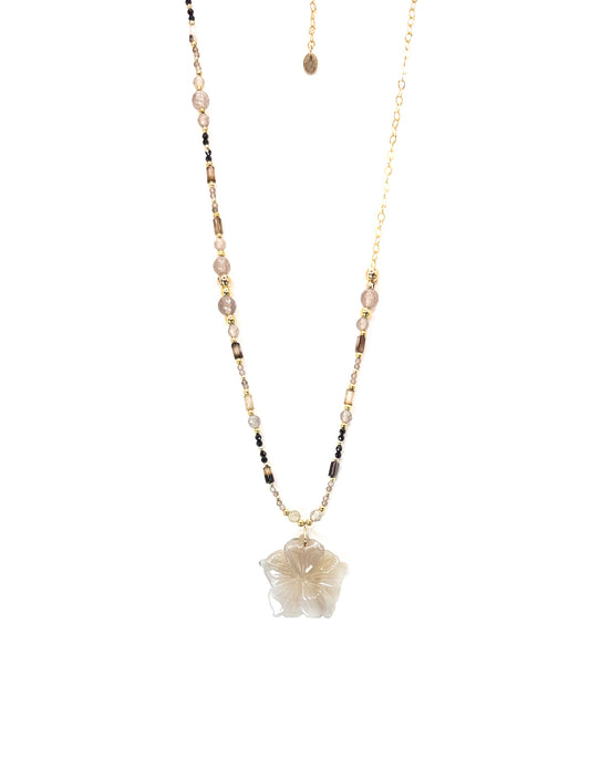 Collier FIORE  | Agate - MTFORJEL