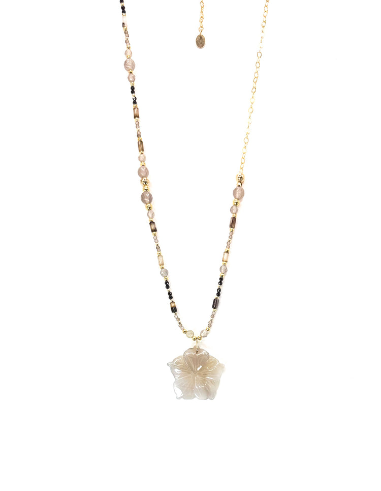 Collier FIORE  | Agate - MTFORJEL