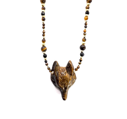Collier LUPA | Oeil de tigre - MTFORJEL