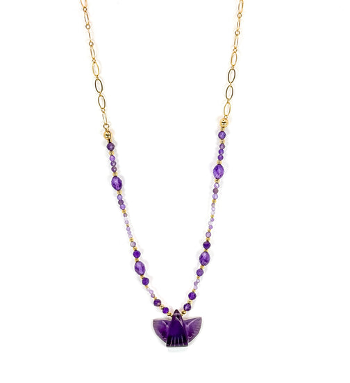 Collier FILANCIU | Améthyste - MTFORJEL