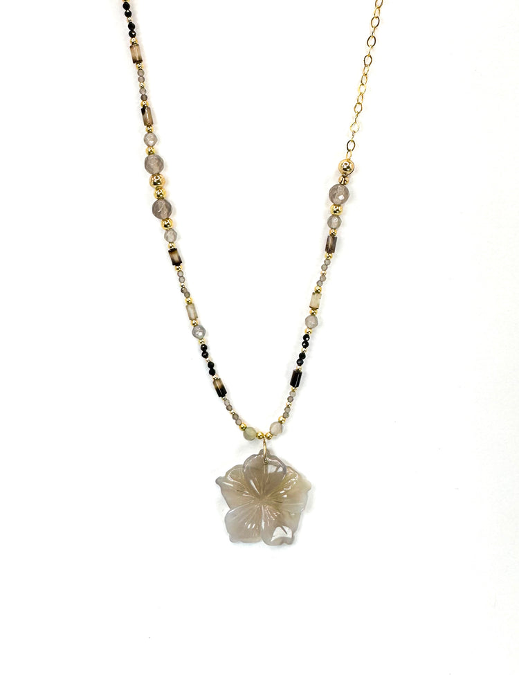 Collier FIORE  | Agate - MTFORJEL