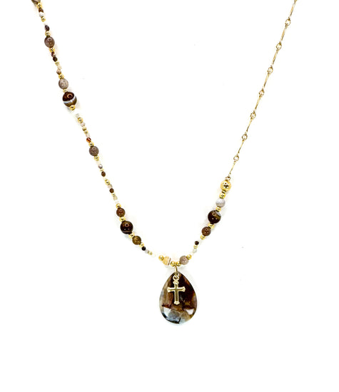 Collier FERVORE n°5 | Agate - MTFORJEL