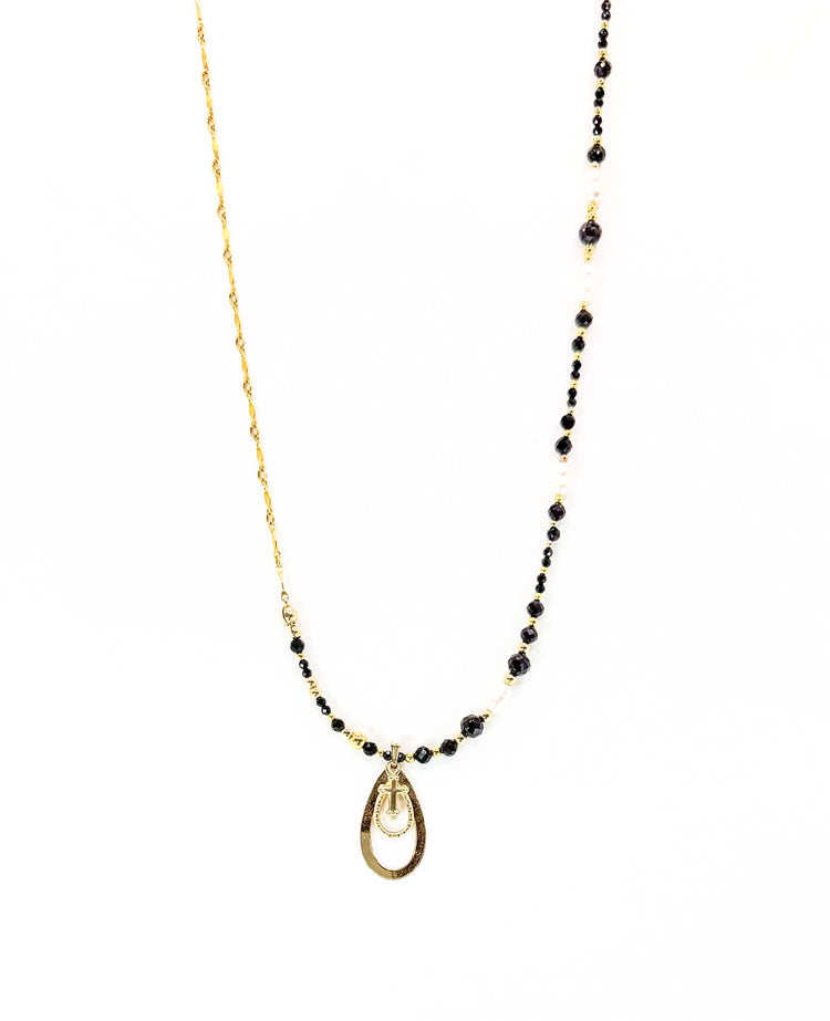 Collier FERVORE n°4 | Obsidienne - MTFORJEL