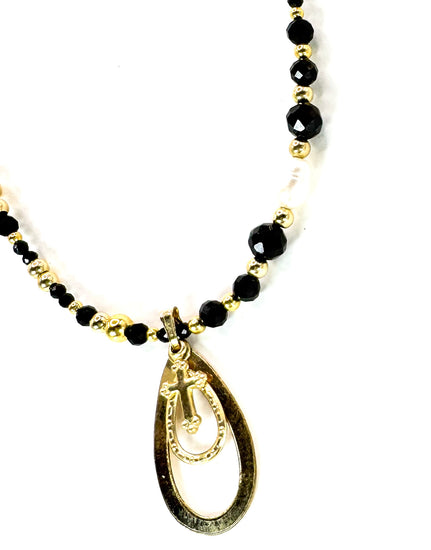 Collier FERVORE n°4 | Obsidienne - MTFORJEL
