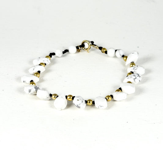 Bracelet GOCCIA | Howlite