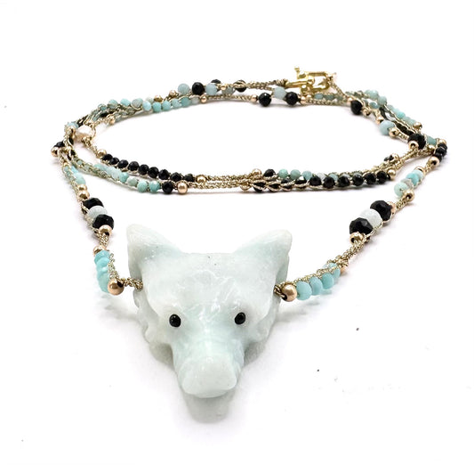 Collier Salva Lupa | Amazonite - MTFORJEL