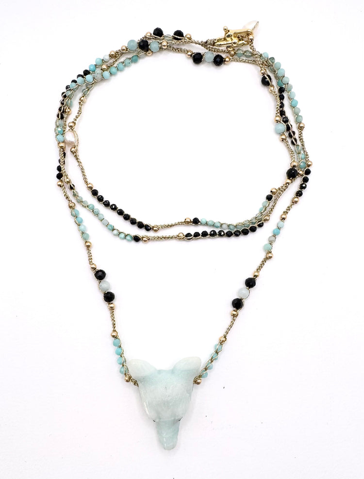 Collier Salva Lupa | Amazonite - MTFORJEL