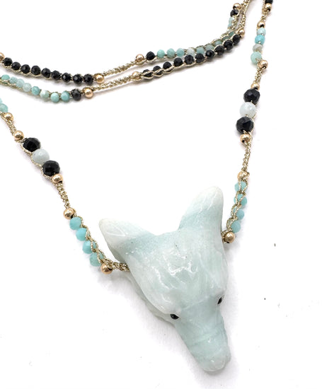 Collier Salva Lupa | Amazonite - MTFORJEL