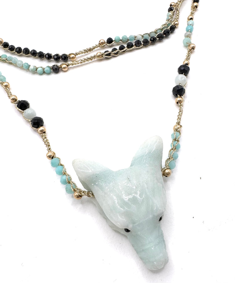 Collier Salva Lupa | Amazonite - MTFORJEL