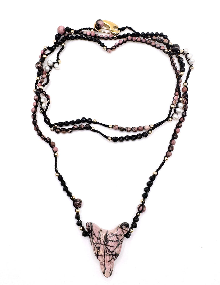 Collier Salva Lupa | Rhodonite - MTFORJEL