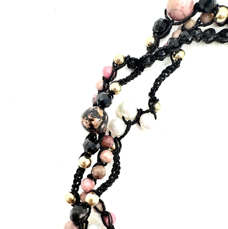 Collier Salva Lupa | Rhodonite - MTFORJEL