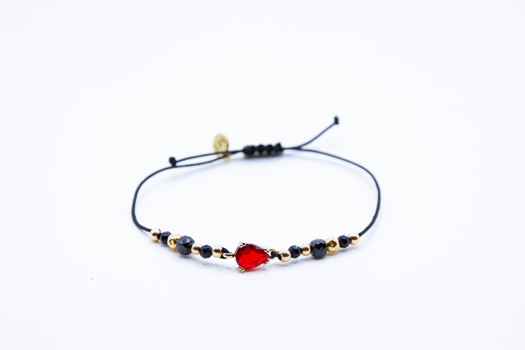 Bracelet ACQUA LARMA n°1 Rouge - MTFORJEL